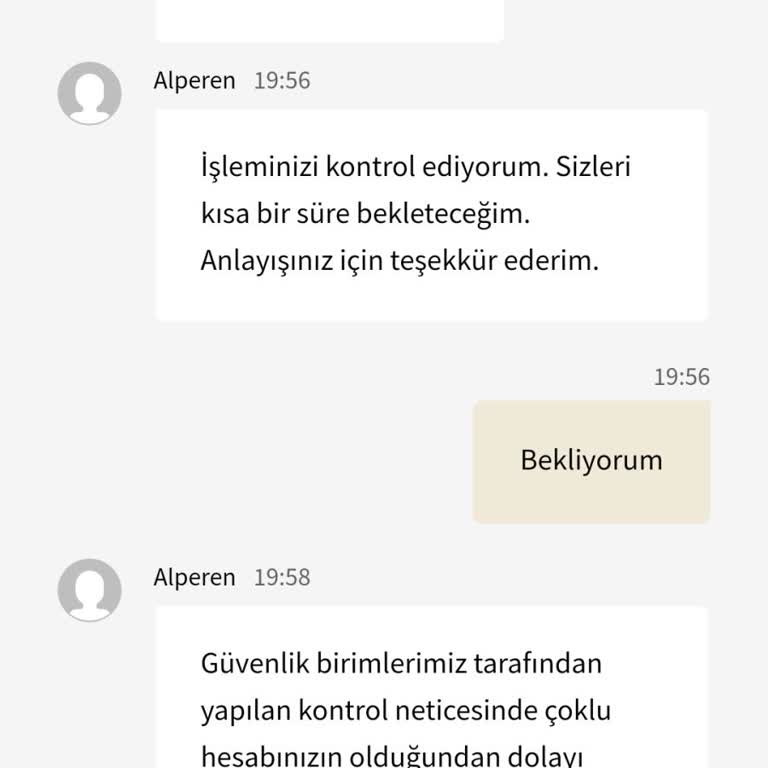 Kazancımı Sildiler Çoklu Hesap Bahaneleriyle
