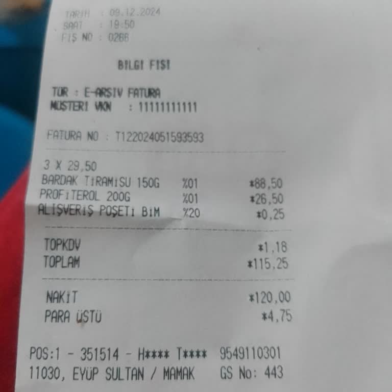 Özsüt Tiramisu Hayal Kırıklığı