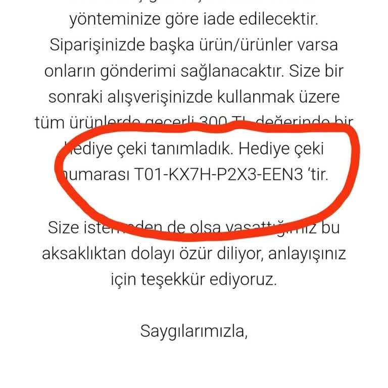 Mavi'den Alışverişte Hediye Çeki Ve Kargo Sorunları