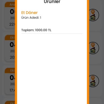 Geç Gelen Sipariş Ve Kalitesiz Döner Deneyimi