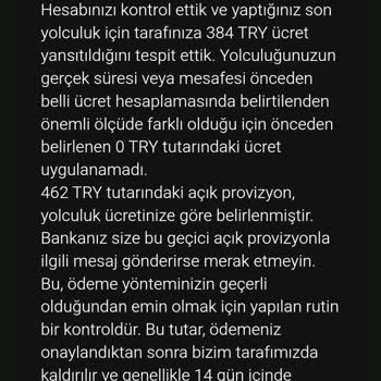 Uber Ödeme Sorunları: Yanlış Yansıtılan Tutarlar