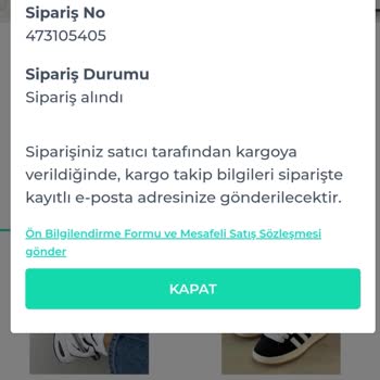 Shopier'den Sipariş Verdim, Kargo Hala Yok