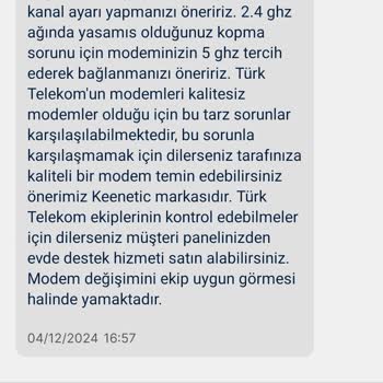 Comnet'in Modem Sorunları Ve Müşteri Hizmetleri Engeli