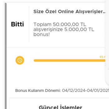 Garanti Bankası'nın Puan Yükleme Sorunu