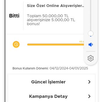 Garanti Bankası'nın Puan Yükleme Sorunu