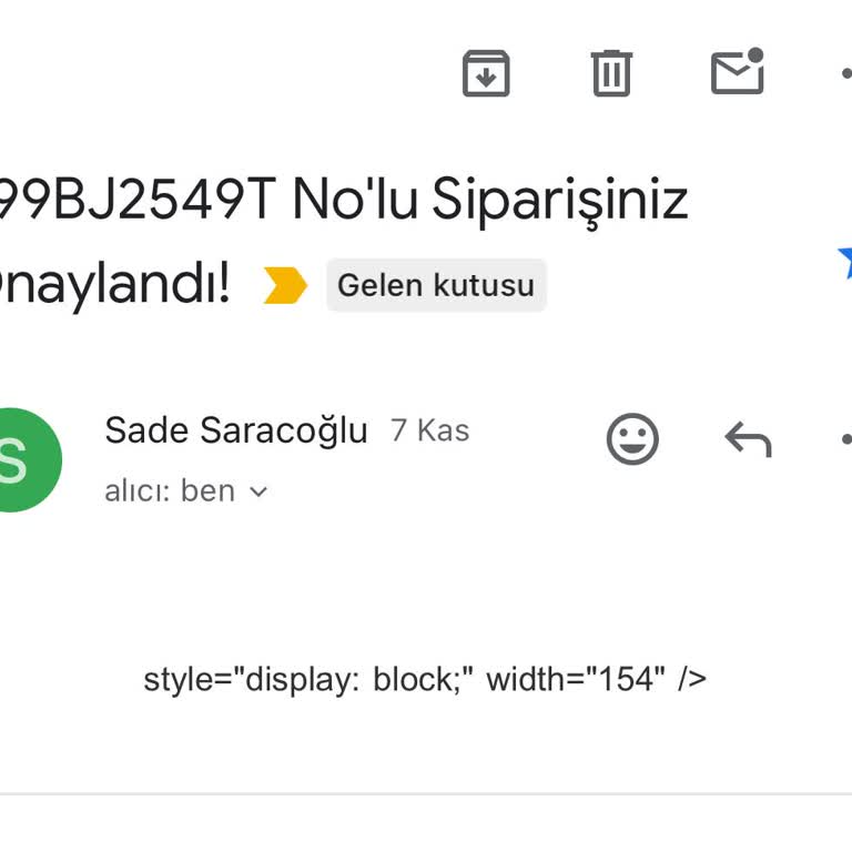 Teslim Edilmeyen Sipariş Ve İletişim Sorunları
