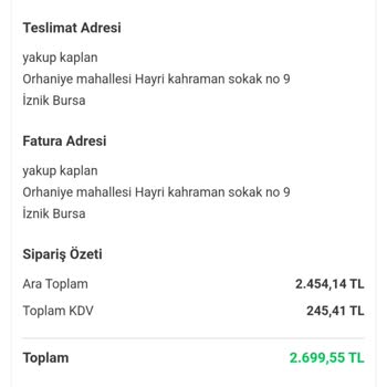 Stokta Olmayan Ürünün Satışı Ve Yetersiz Müşteri Hizmetleri