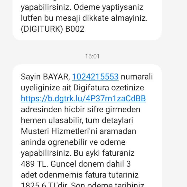 Digiturk Fatura Sorunları Ve Müşteri Hizmetleri İlgisizliği