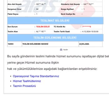 Kayıp Kargo Krizi: Aras Kargo'nun Teslimat Sorunu