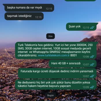 Yanlış Paket Ve Ücretle Mağduriyet