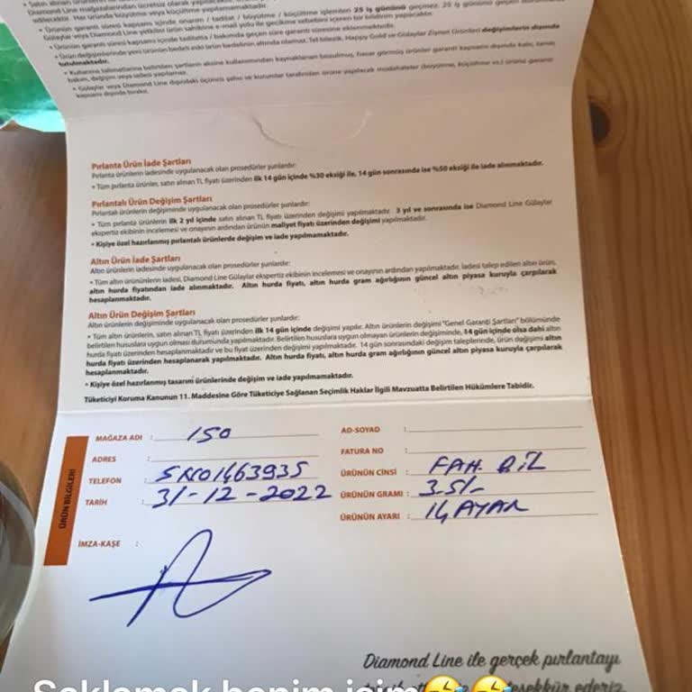 Gülaylar'dan Aldığım Altın Bileklik Sürekli Kopuyor Ve İade Edilmiyor