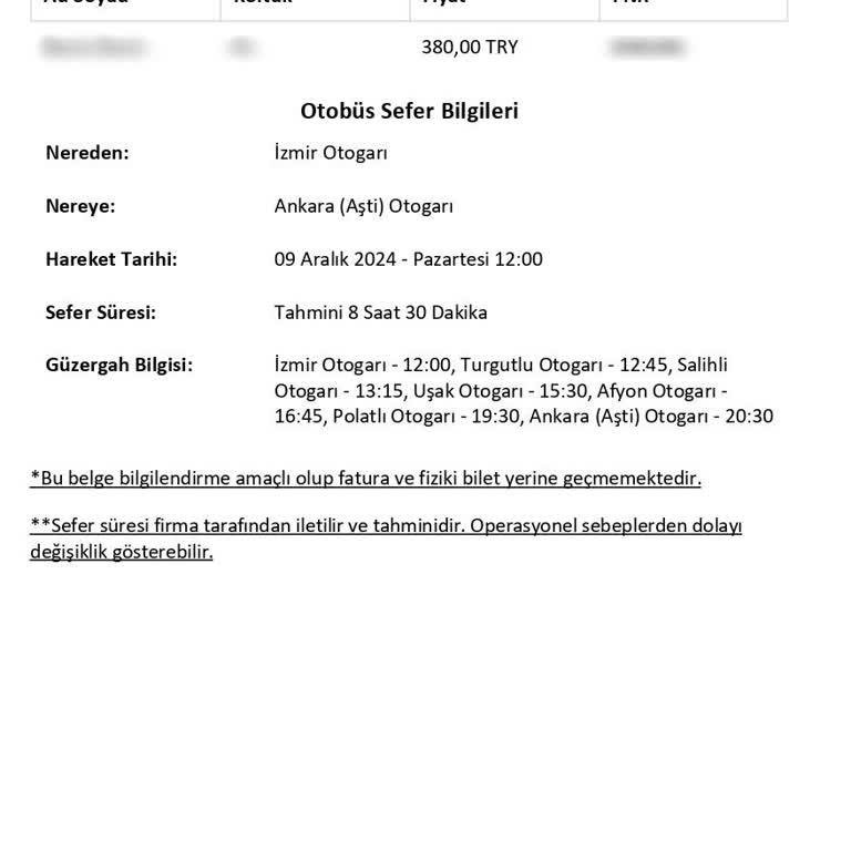 Mek Ağrı Dağı Turizm Otobüs Yolculuğunda Şok Edici Teklif!