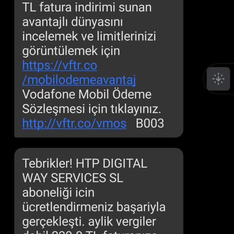 Habersiz Yapılan Üyelik Ve Mobil Ödeme Sorunu