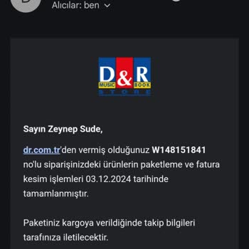 D&R'dan Sipariş Verilen Kitaplar Teslim Edilmiyor