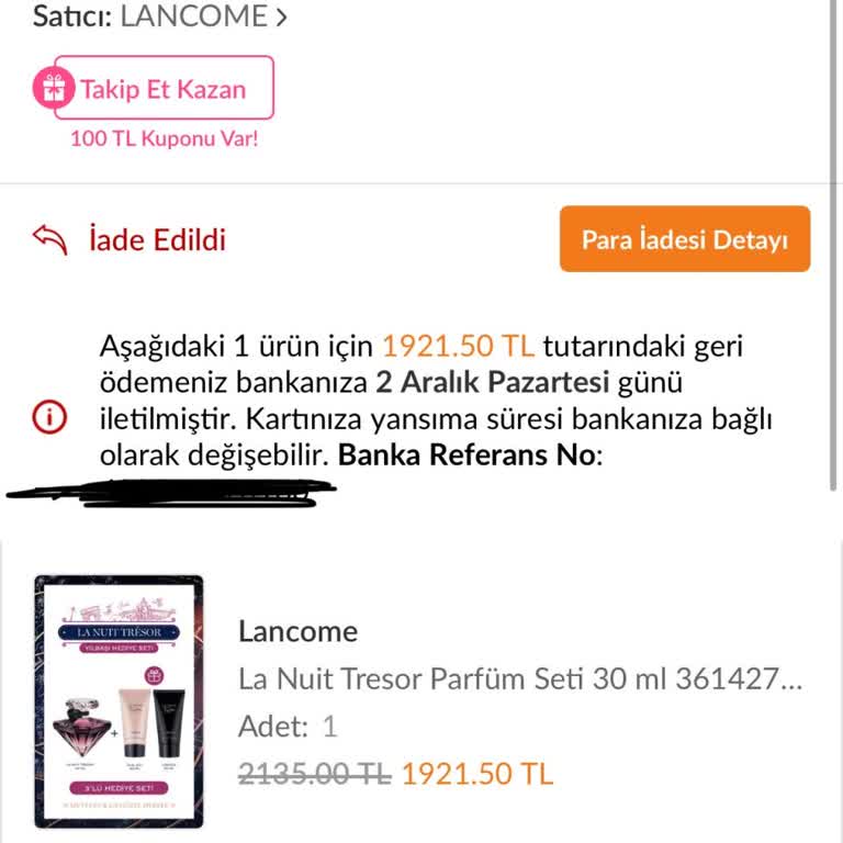 Kırılan Parfüm Ve Çözüm Bulamayan Müşteri Hizmetleri