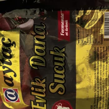Tarihi Geçmemiş Sucukta Beklenmedik Bozulma