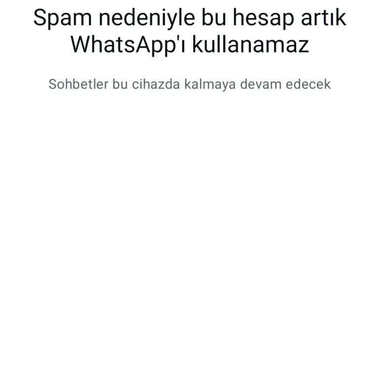 WhatsApp Hesap Kapatma Sorunu: Etkinlik İletişimi Kesildi
