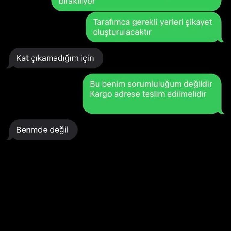 Evde Olmama Rağmen Teslim Edilmeyen Kargo Ve Umursamaz Hizmet