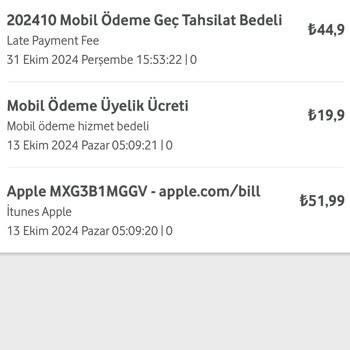 Vodafone Fatura Ve Ücretlendirme Sorunları