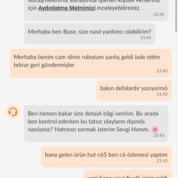 Yanlış Ürün Gönderimi Ve İade Sorunu