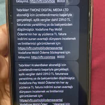 Vodafone Mobil Ödeme Güvenlik Açığı Ve Haksız Ücretlendirme