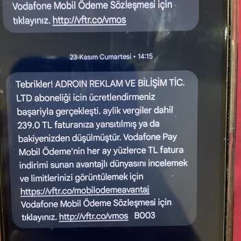 Vodafone Mobil Ödeme Güvenlik Açığı Ve Haksız Ücretlendirme