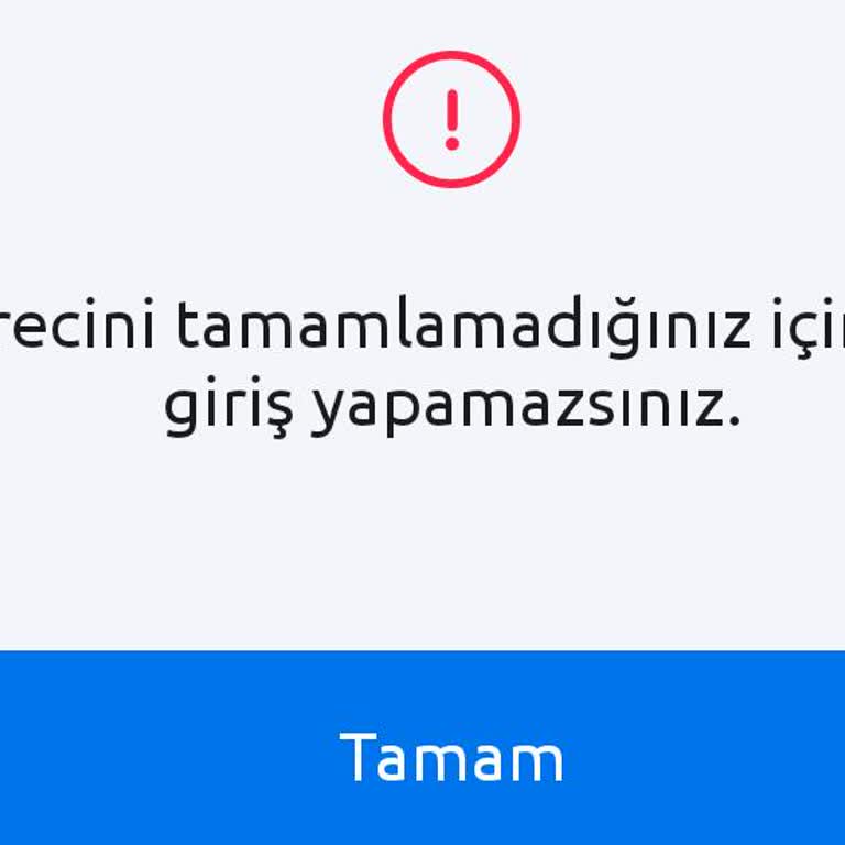 Kayıt İşlemi Kurye Engeline Takıldı