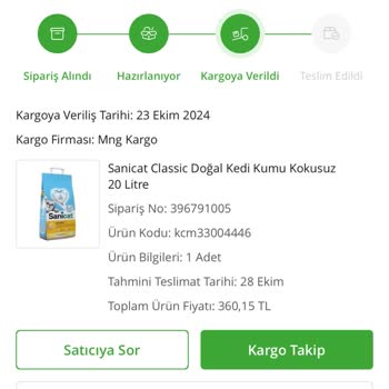 Çiçek Sepeti'nden Kedi Kumu Siparişi Kabusu: Destek Eksikliği Ve Aksiyon Alınmaması