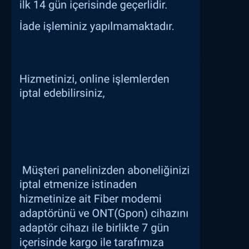 İnternet Hızı Ve İade Sorunu