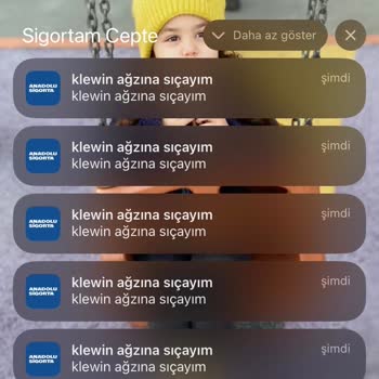 Küfür İçeren Bildirimlerle Rahatsız Edici Sigorta Deneyimi