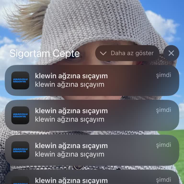 Uygulama Üzerinden Gelen Uygunsuz Bildirimler