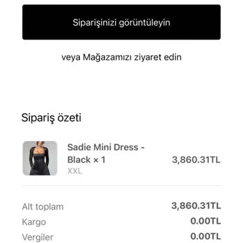 Yanlış Beden Elbise Ve İade Sürecinde İletişim Sorunu