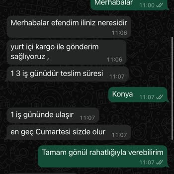 Sipariş Gecikmesi Ve Yanıtsız Mesajlar