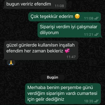 Sipariş Gecikmesi Ve Yanıtsız Mesajlar