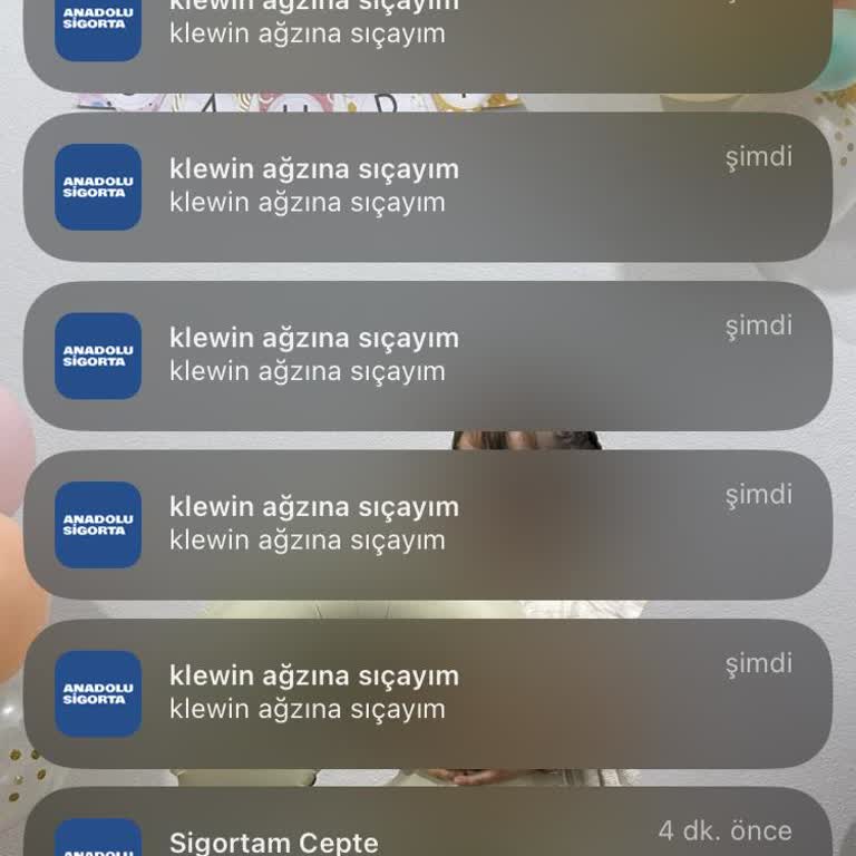 Mobil Uygulamada Hakaret İçeren Bildirimler