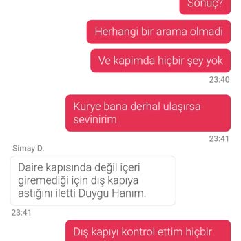 Teslim Edilmeyen Sipariş Ve İade Sürecindeki Sorunlar