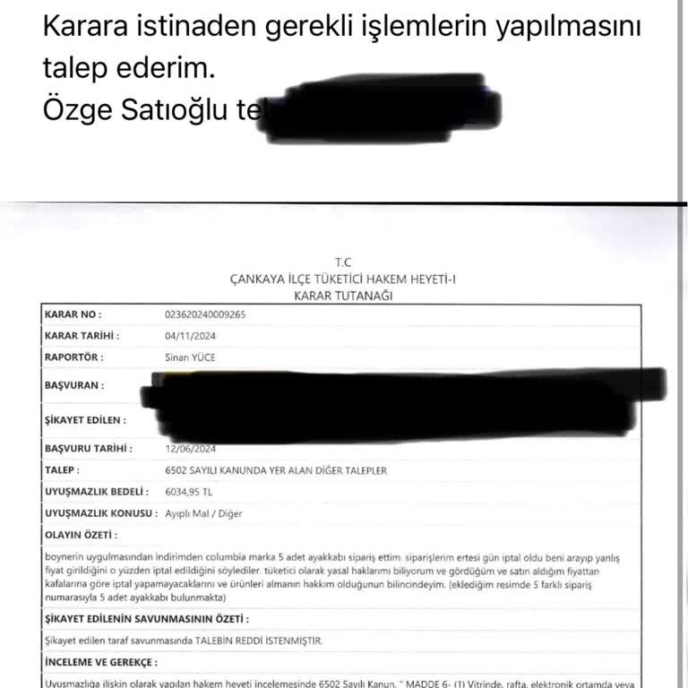 Boyner'de Yanlış Fiyat Ve İcra Süreci