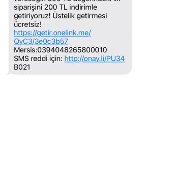 Getir Büyük'ün Yanıltıcı İndirim Mesajı