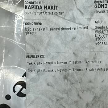 Yanlış Ürün Gönderimi Ve İlgisizlik