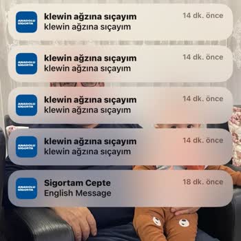 Anadolu Sigorta'nın Rahatsız Edici Mesajları