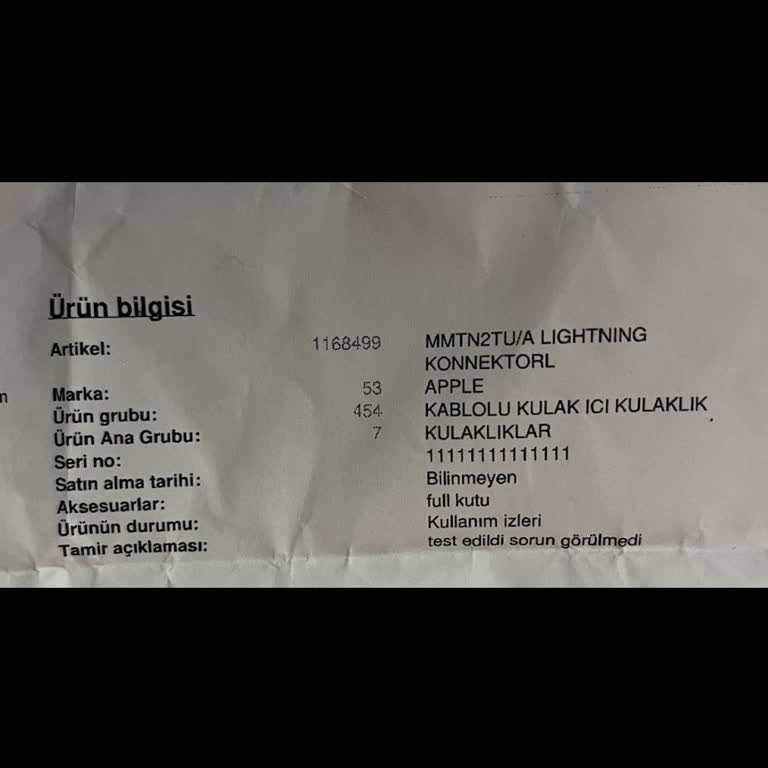 Media Markt'tan Alınan Kulaklıkta Yaşanan Sorun Ve Yetersiz Destek