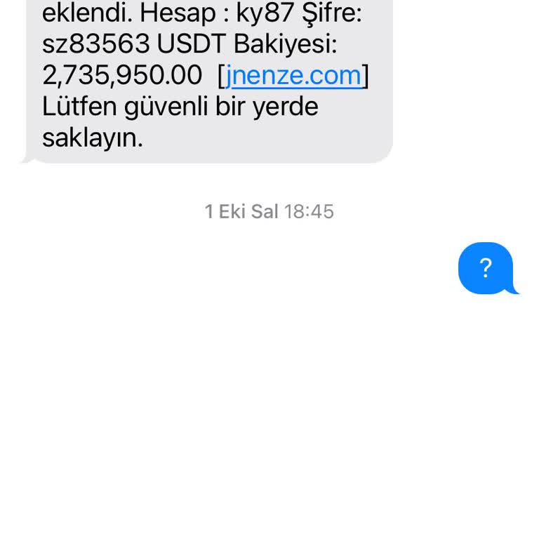 Bilinmeyen Adresten Gelen Mesaj Ve Gizlilik İhlali Endişesi