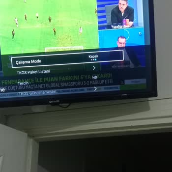 Onvo TV Menü Taşıma Sorunu