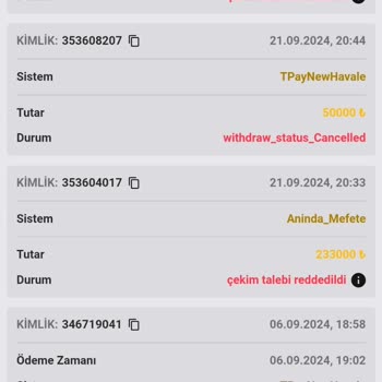 Kazancım Ödenmedi, Hesabım Silindi