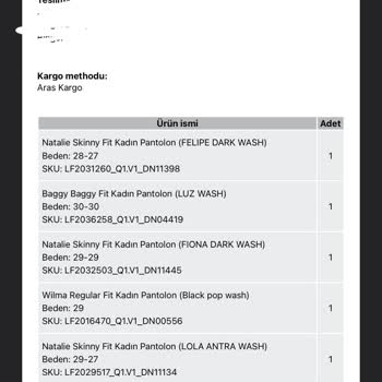 Eksik Ürün Ve Yanıltıcı İletişim Sorunu