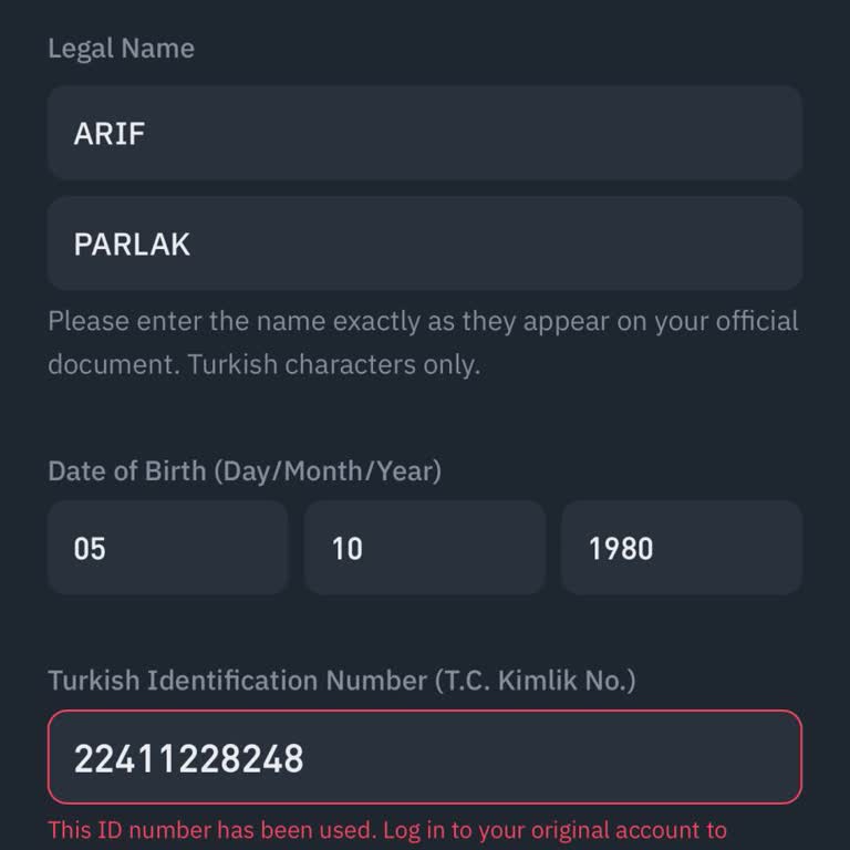 Binance Hesabına Erişim Sorunu Ve Kimlik Doğrulama Hatası