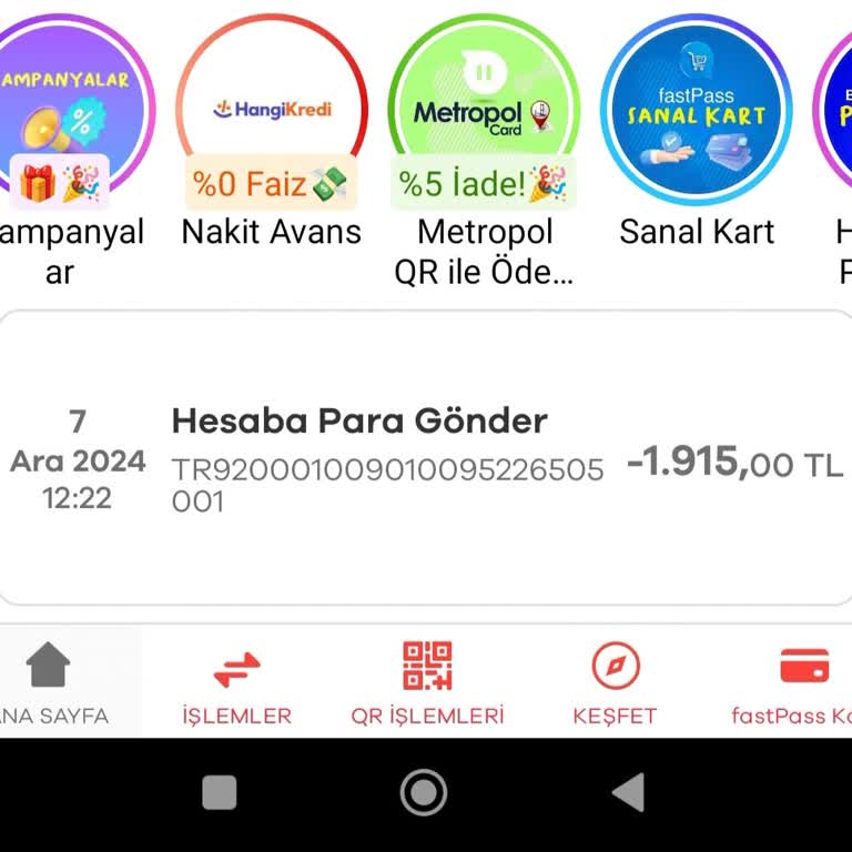 FastPay'den Ziraat Bankası'na Para Transferi Sorunu