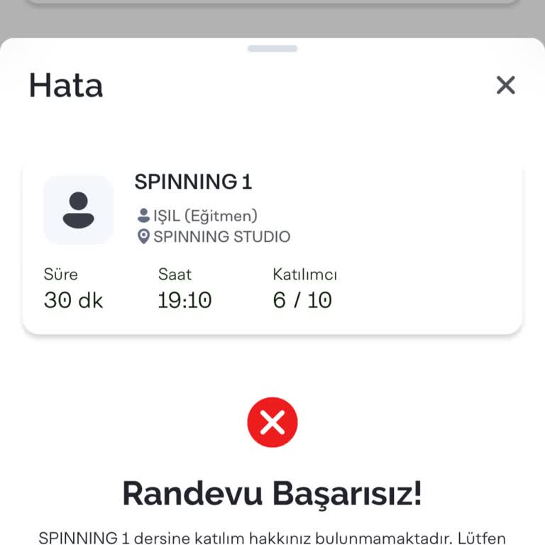 Playgym Üyelik Sorunu Ve Randevu Alım Zorluğu