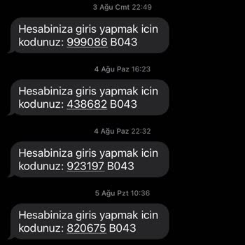 Yetkisiz Mesajlar: Alotell'den Gelen Sürekli Kodlar