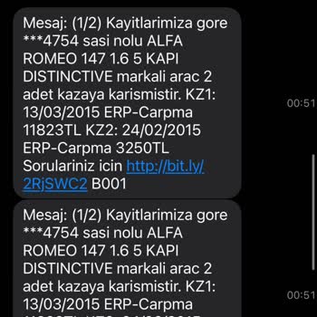 Yanlış Numara Yüzünden Gelen Mesajlar
